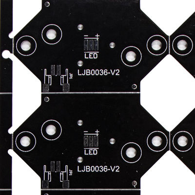 벽 램프를 위한 2.0mm 검정 땜납 무거운 구리 PCB 회로판